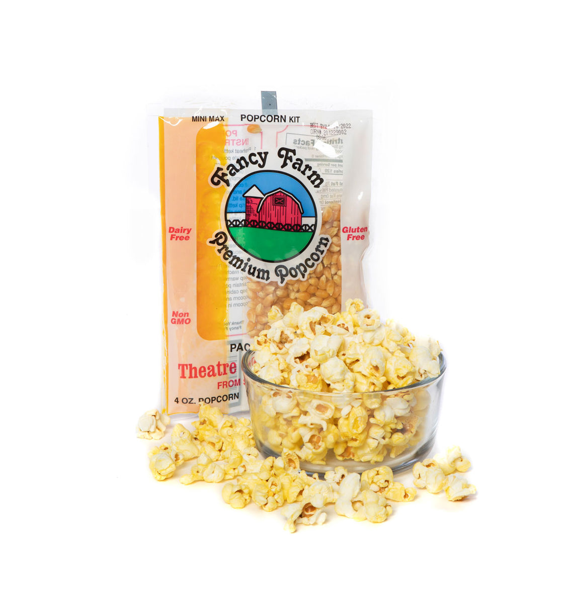 5.25 oz Mini Max Popcorn Kit – Fancy Farm Popcorn